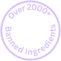 Over 2000+Banned Ingredients