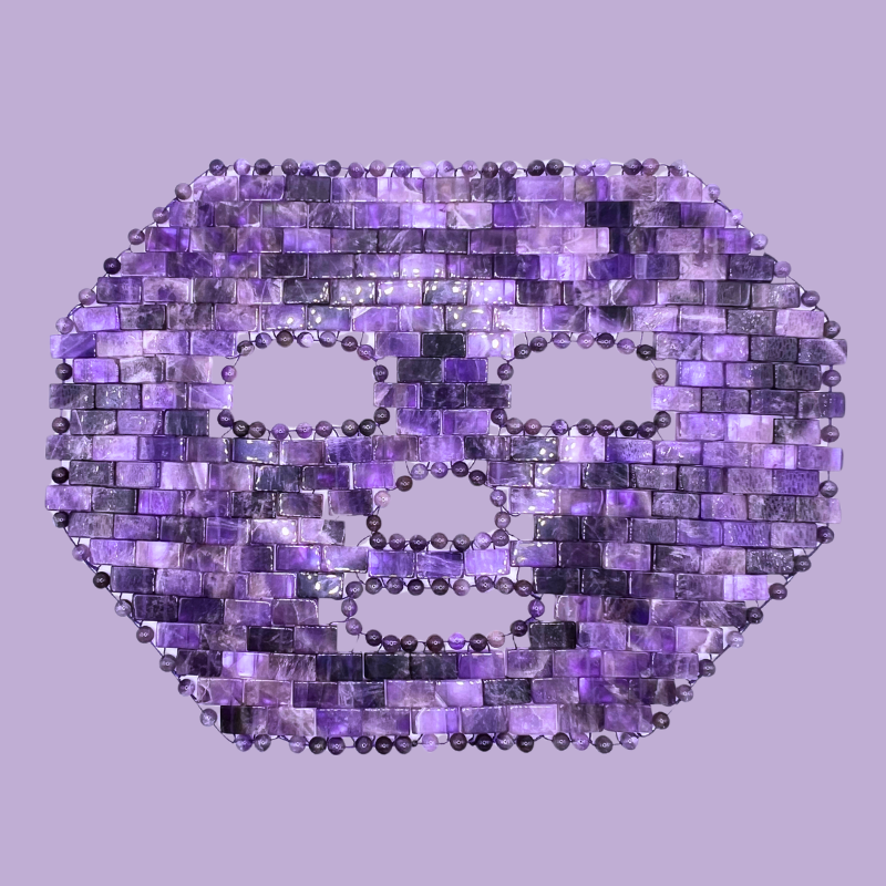 Amethyst Crystal Face Mask