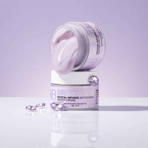 Crystal-Infused Water Cream with Hyaluronic Acid
