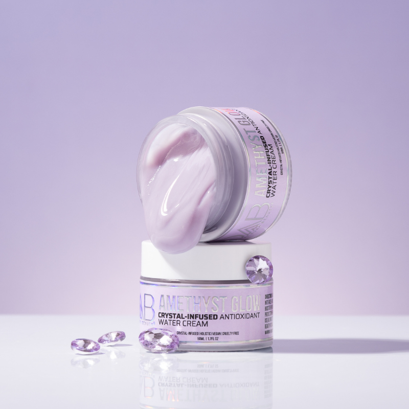 AMETHYST GLOW Crystal-Infused Water Cream